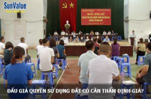 đấu giá đất, định giá bất động sản, đấu giá quyền sử dụng đất, giá khởi điểm