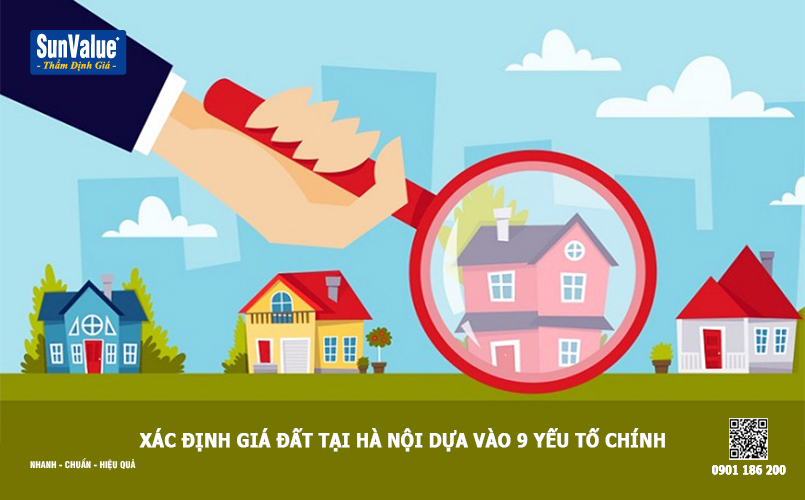 xác định giá đất hà nội, quyết định 55/2024, tiêu chí định giá đất, bất động sản hà nội