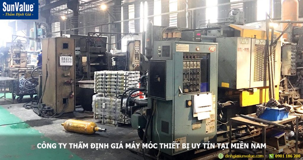 công ty thẩm định giá máy móc, định giá máy móc thiết bị, máy móc thiết bị