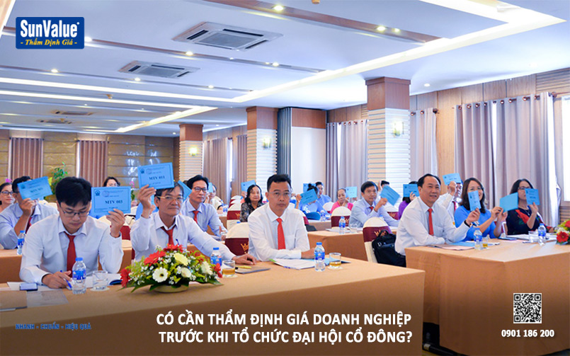 định giá doanh nghiệp, đại hội cổ đông, giá trị doanh nghiệp, thẩm định giá