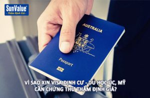 định giá du hoc, visa định cư Úc, thẩm định giá chứng minh tài chính