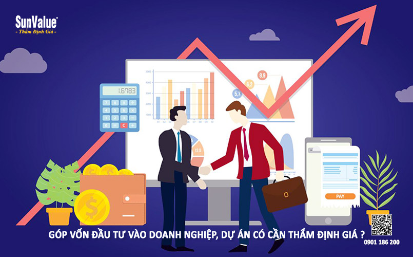 tài sản góp vốn, thẩm định giá góp vốn, góp vốn đầu tư, định giá cổ phần công ty