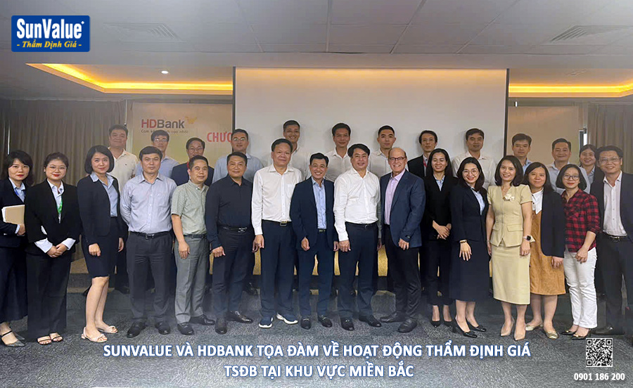 tọa đàm thẩm định giá, ngân hàng hdbank, thẩm định giá sunvalue