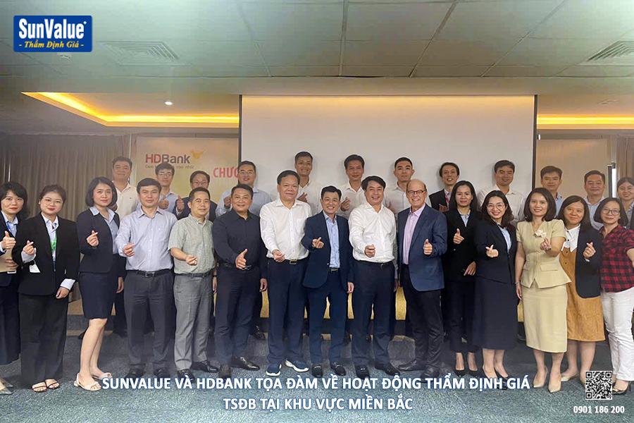 tọa đàm thẩm định giá, ngân hàng hdbank, thẩm định giá sunvalue