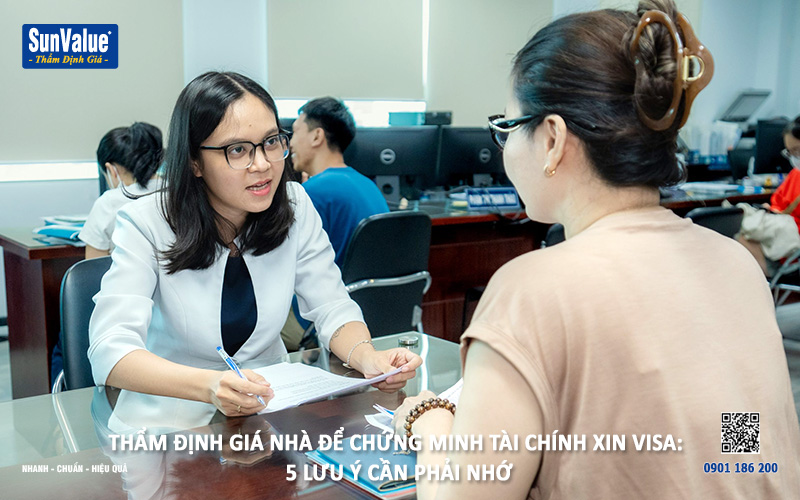 thẩm định giá nhà, chứng minh tài chính, xin visa, thẩm định giá nhà đất