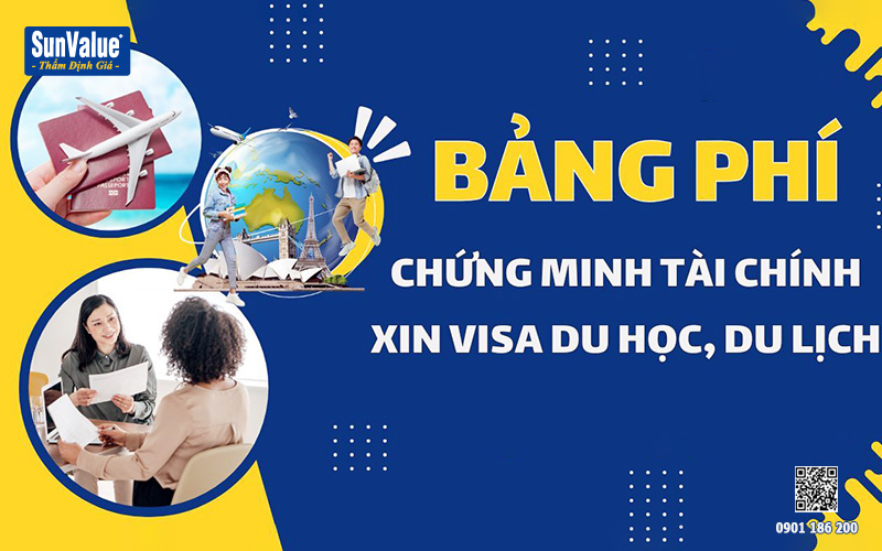 thẩm định giá nhà, chứng minh tài chính, xin visa, thẩm định giá nhà đất