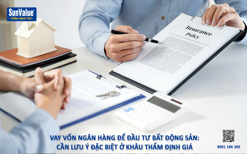định giá bds, công ty thẩm định giá, vay vốn bank
