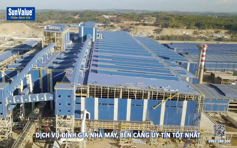 thẩm định giá nhà máy, dịch vụ định giá bến cảng, định giá dự án đầu tư nhà máy, định giá dự án logistics