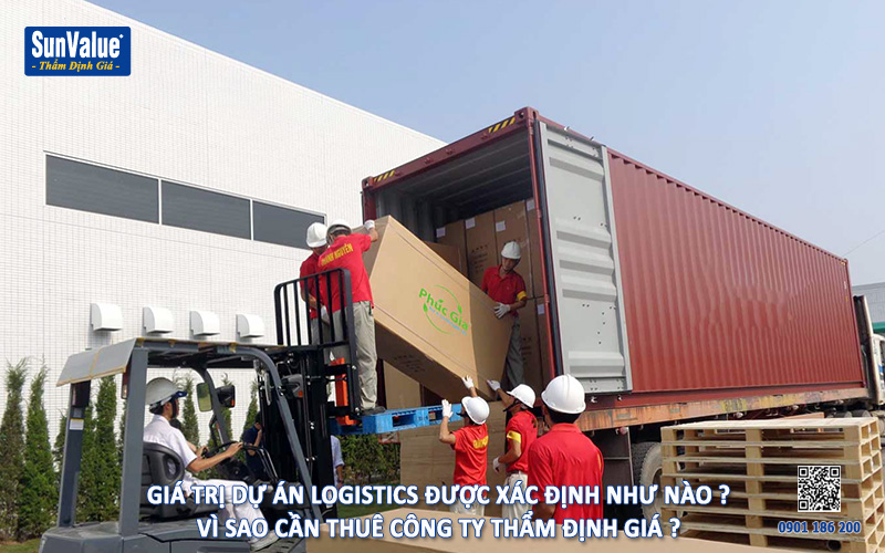 thẩm định giá doanh nghiệp, định giá logistics, định giá dự án logistic, doanh nghiệp logistics
