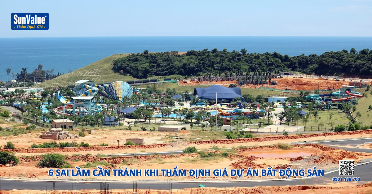sai lầm khi định giá dự án bất động sản, dinh gia dat, dự án bất động sản, thẩm định giá