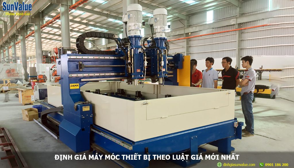 dịch vụ định giá máy móc thiết bị, thẩm định giá máy móc, công ty thẩm định giá, giá trị máy móc