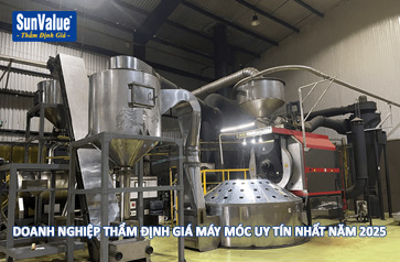 doanh nghiệp thẩm định giám, định giá máy móc thiết bị, thẩm định giá thiết bị