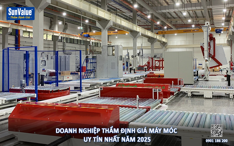 định giá máy móc thiết bị, giá trị máy móc, công ty thẩm định giá uy tín