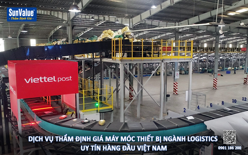 định giá máy móc logistics, thẩm định giá máy móc, dịch vụ định giá logistics, công ty thẩm định giá