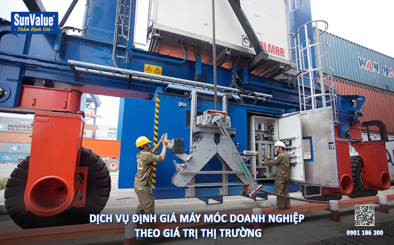 định giá máy móc, máy móc thiết bị, giá trị máy móc, dịch vụ thẩm định giá máy móc