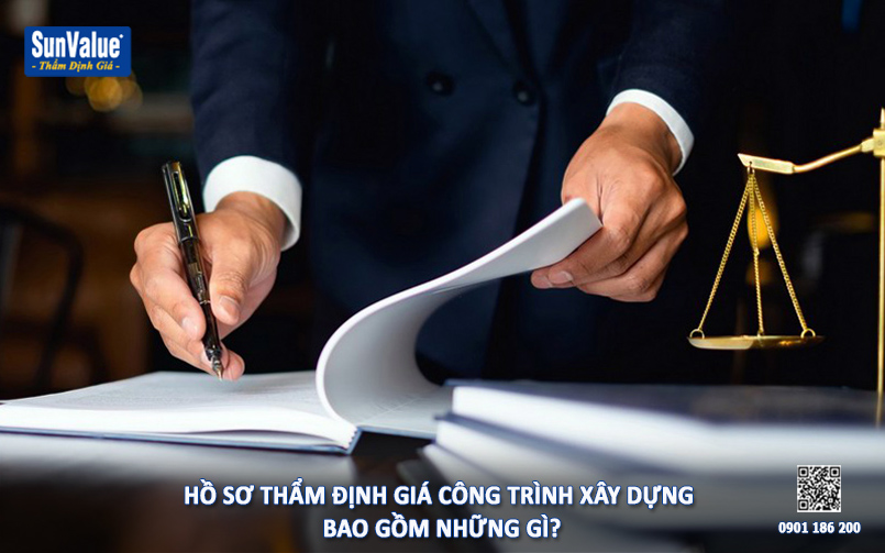 hồ sơ định giá, định giá công trình, hồ sơ thẩm định giá công trình