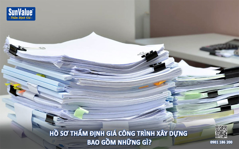 hồ sơ định giá, định giá công trình, hồ sơ thẩm định giá công trình