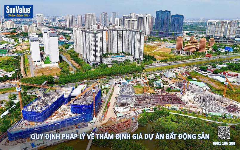 định giá dự án bất động sản, dự án bds, tham dinh gia, định giá bất động sản