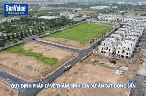 định giá dự án bất động sản, dự án bds, tham dinh gia, định giá bất động sản