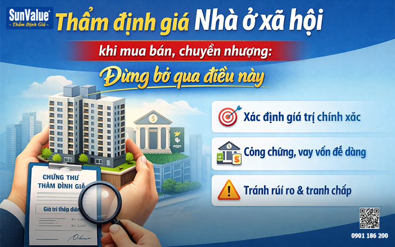 định giá nhà ở xã hội, thẩm định giá căn hộ, xác định giá trị chung cư, thẩm định chung cư, định giá bất động sản