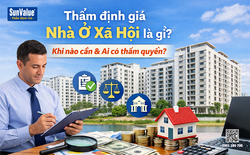 thẩm định giá nhà, nhà ở xã hội, công ty thẩm định giá, định giá nhà ở
