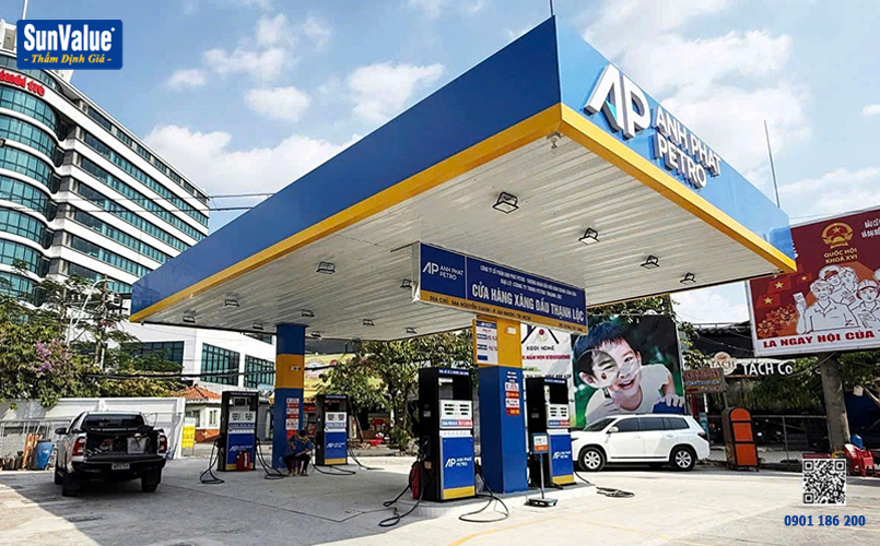 thẩm định cây xăng, định giá mau bán cây xăng, định giá trạm xăng dầu