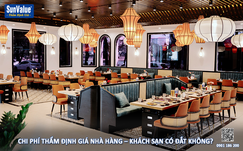 phí thẩm định giá nhà hàng, định giá nhà hàng khách sạn, thẩm định giá doanh nghiệp 
