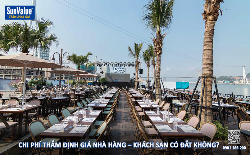 phí thẩm định giá nhà hàng, định giá nhà hàng khách sạn, thẩm định giá doanh nghiệp 