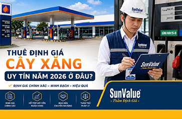 thẩm định giá cây xăng, định giá trạm xăng dầu, thẩm định giá trị trạm xăng