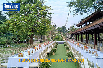 thẩm định giá nhà hàng, định giá khách sạn, công ty thẩm định giá