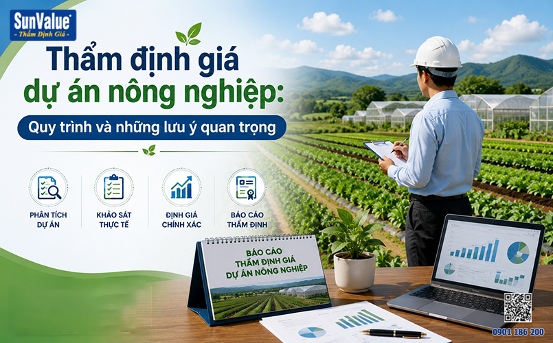 thẩm định giá dự án, dự án đầu tư, dự án nông nghiệp, thẩm định giá đông dương
