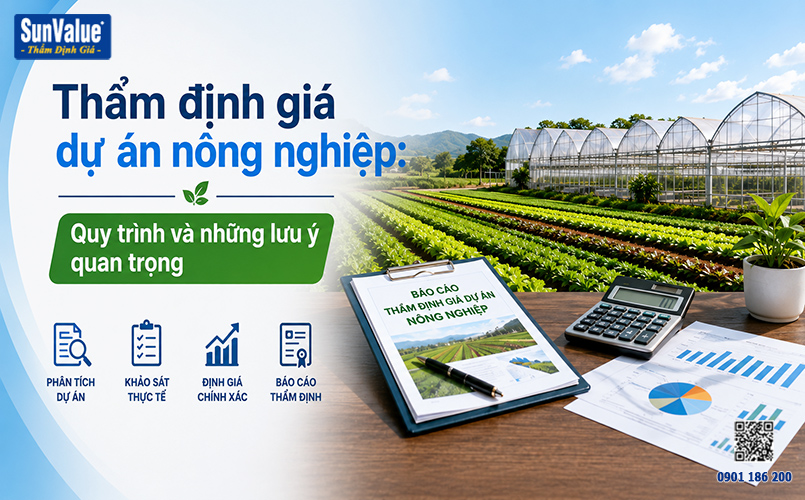 thẩm định giá dự án, dự án đầu tư, dự án nông nghiệp, thẩm định giá đông dương